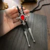 Blood Red Earl Bolo Tie-2