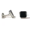 Square Black onyx Cufflinks-10