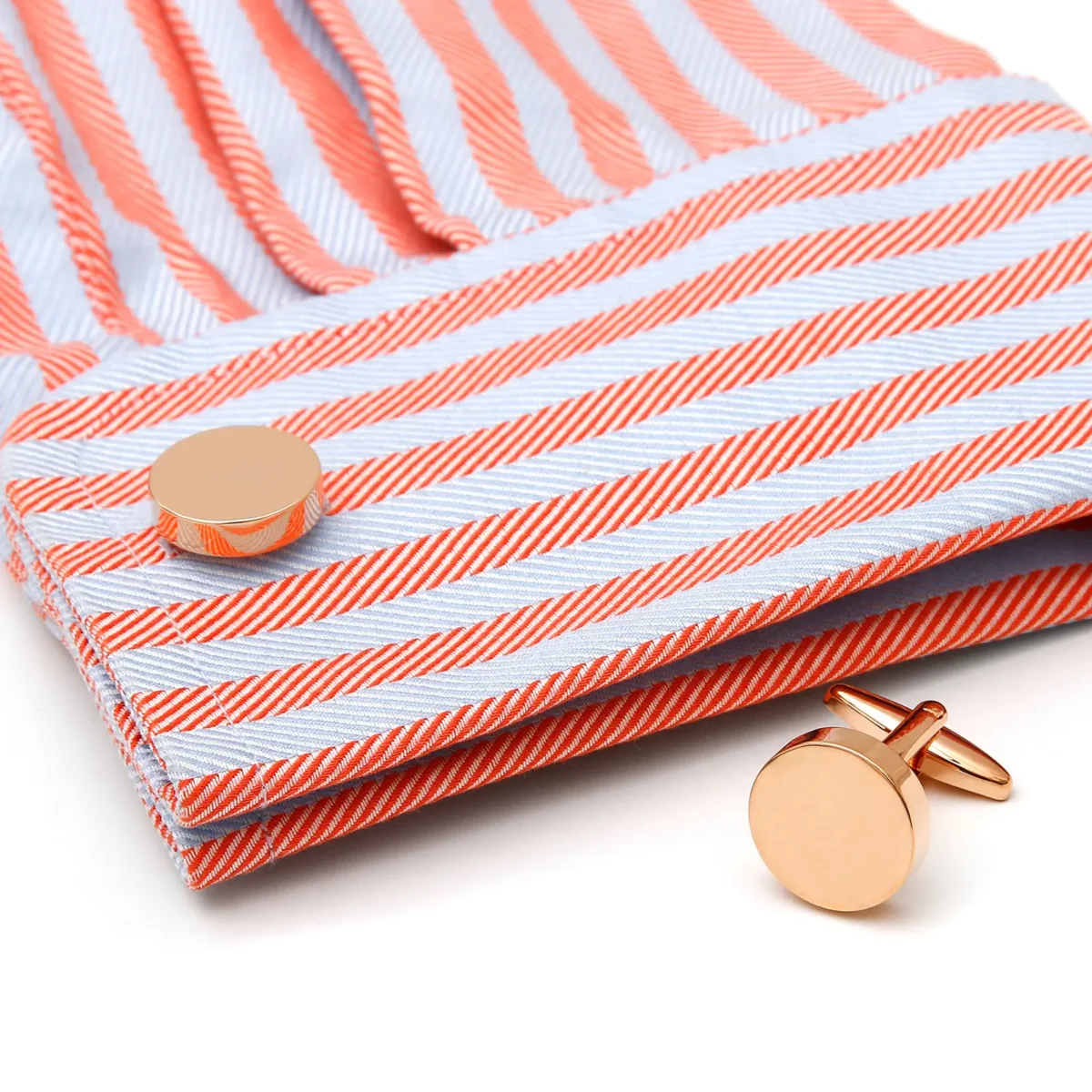 rose gold blank cufflinks-2